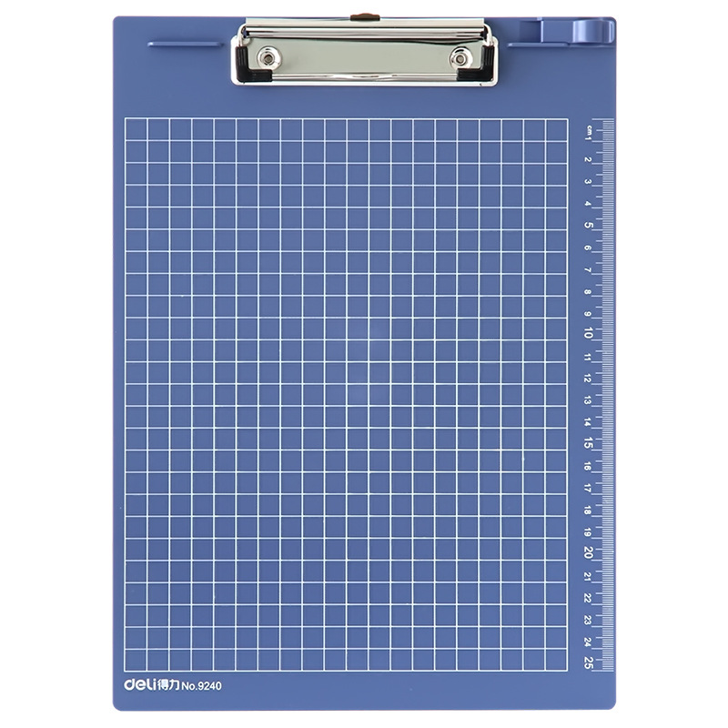 得力办公用品 9240板夹 文件夹 A4纸夹板 学生文具办公用品