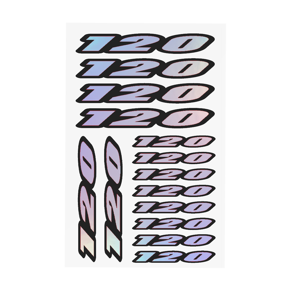 Pegatinas digitales para Triumph Bonneville T120 Motorcycle Caren Decal Universal Pegatinas