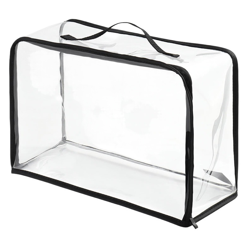 Bolsa bolsa de almacenamiento contador armario doméstico acabado de lujo pantalla a prueba de polvo a prueba de moho marea cubierta protectora transparente artefacto