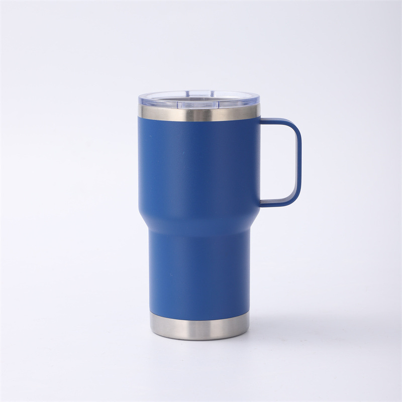 Vaso térmico de acero inoxidable con asa para coche y hogar_voghion.com
