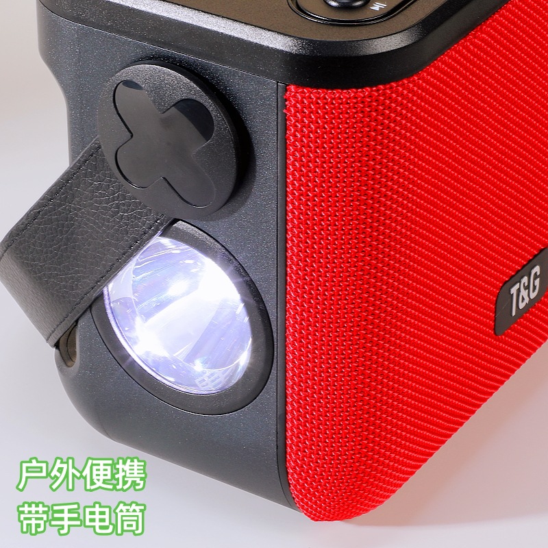 TG545DK nuevo altavoz Bluetooth inalámbrico KTV doble micrófono portátil con linterna karaoke sonido