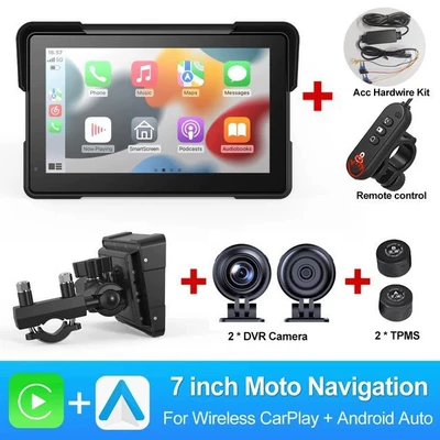 Naviqasiyalı ağıllı güzgülər – Motorcycle Navigator Wireless CarPlay