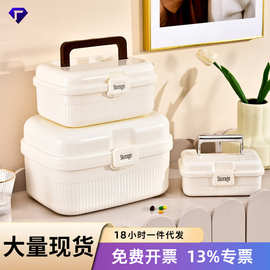 【严选】家用药箱装多功能收纳箱便携药品药物分类收纳盒子医疗箱