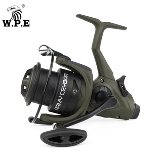W.P.E fly fishing double unloading fishing wheel 5000/6000 Series 7 + 1BBS speed ratio 5.1:1 Feeder