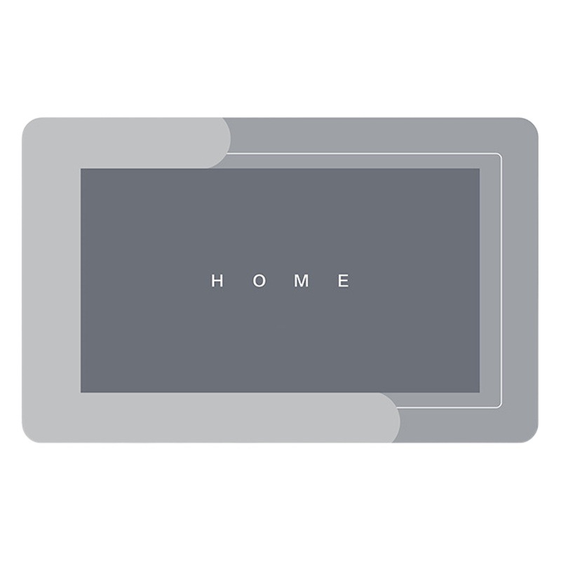 Alfombra de barro de diatomeas transfronteriza alfombra suave alfombra absorbente alfombra de baño alfombra de piso de baño antideslizante de secado rápido