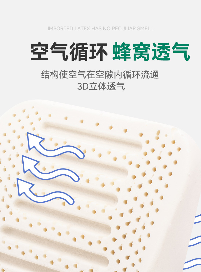 Office Lumbar Support Thai Natural Latex Cushion Car Backrest Car Seat Backrest Pregnant Women Lumbar Pillow Waist Cushion