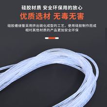 硅膠纏繞管光纖包線管螺旋管電纜電線保護管柔軟束線管耐高溫環保