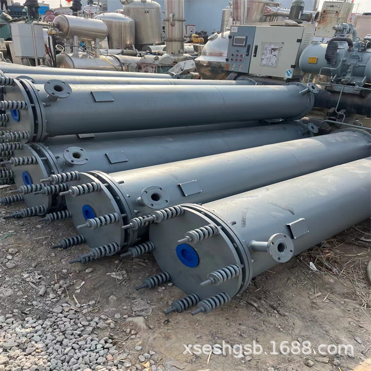 二手冷凝器 不锈钢冷凝器 螺旋板换热器 钛材冷凝器 石墨冷凝器