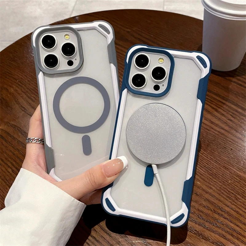 Кожаный чехол для телефона двухцветный совместимый с Apple, iPhone 14, iphone, 16promax, падение защиты