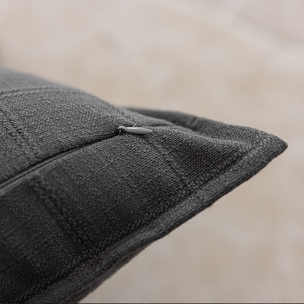 Decorative Pillowcase Jacquard Plaid Style For Sofa And Bed_voghion.com