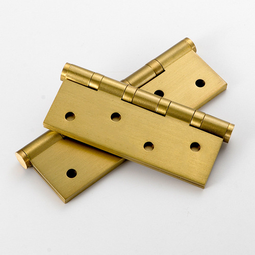 Pure copper hinge 2.5 inches small hinge 3 brass hinge 4 full copper mini hinge 1.5 jewelry box door hinge