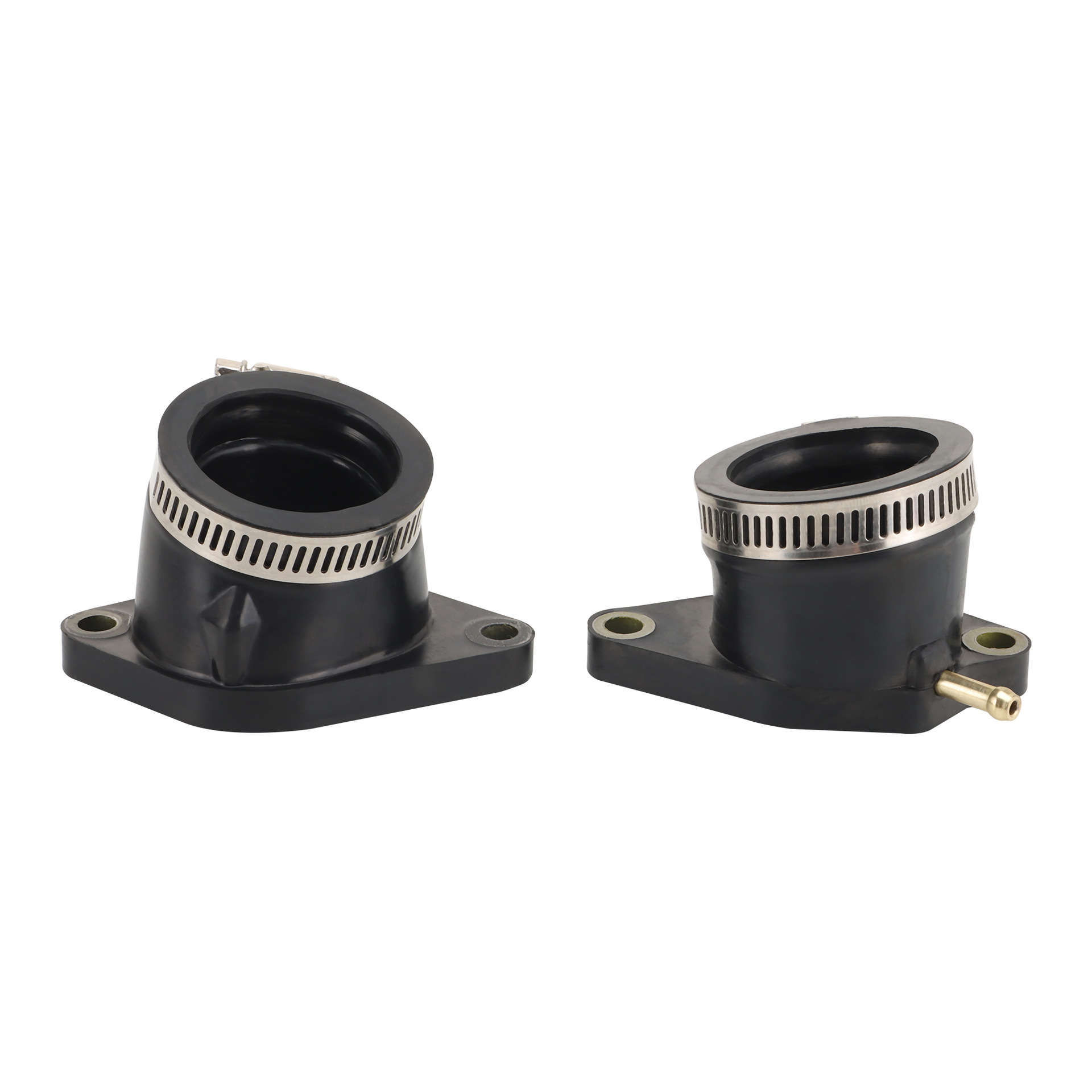 2pcs Intake Manifold Boot Joint Set for YAMAHA YFM660 YFM660R YFM660RLE