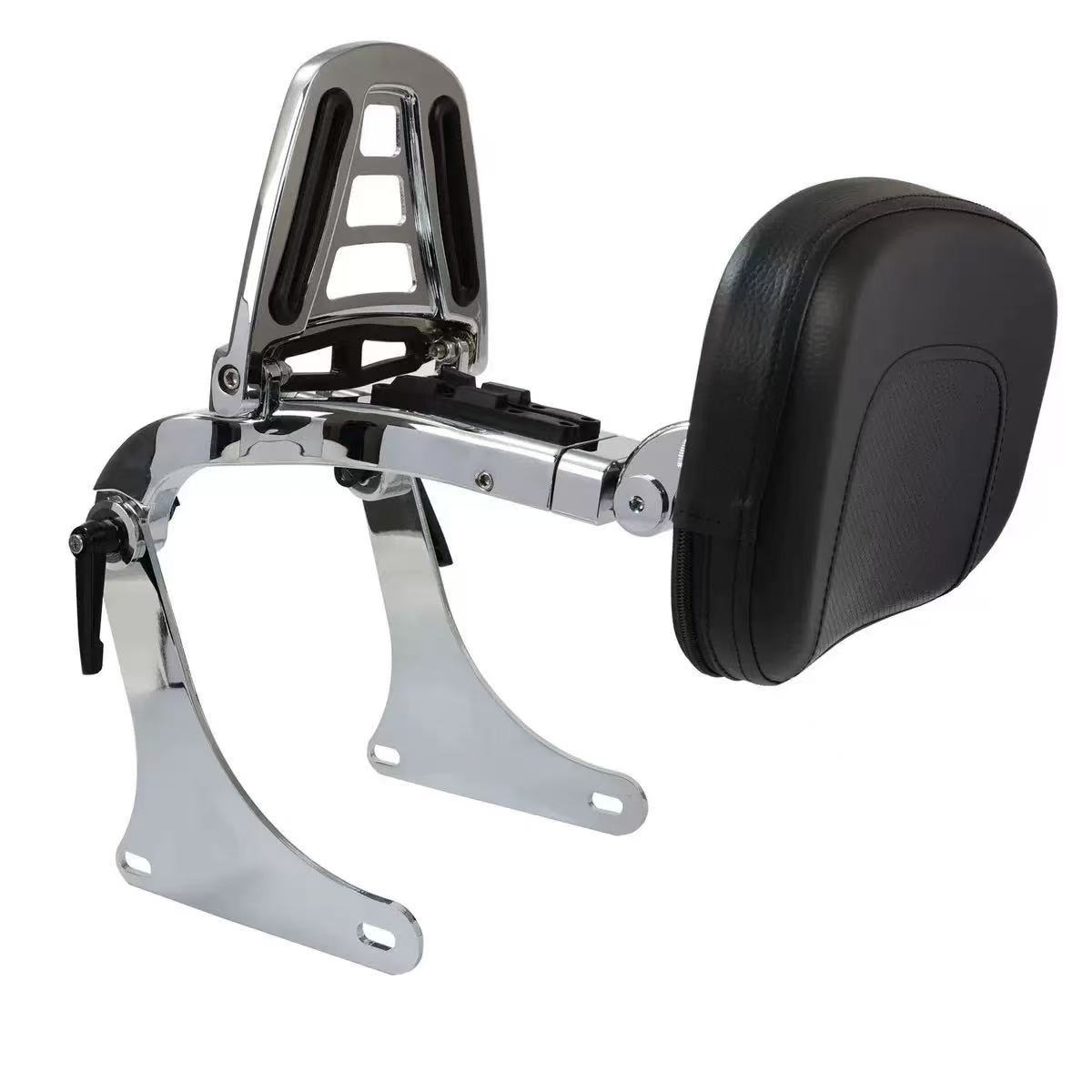 Motorcycle Accessories Harley Softail Successor Commander Modified Folding Backrest Driver Passenger Backrest 00-17 Years