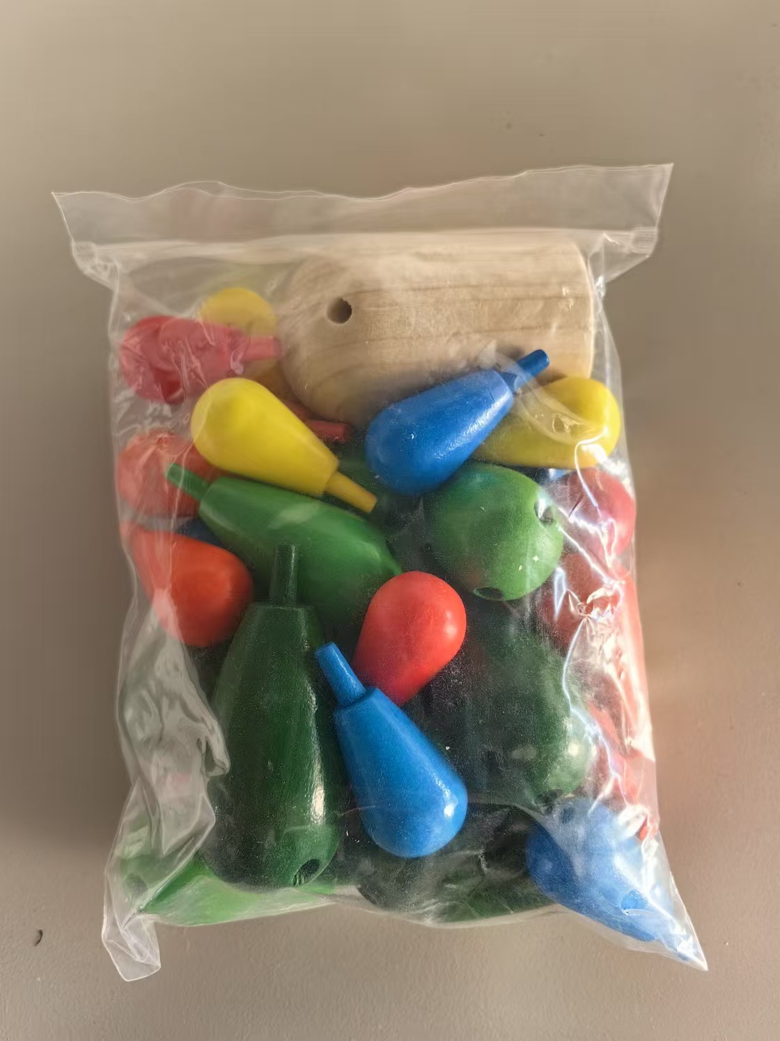 Cactus de madera para niños, capacidad práctica de bebé, desmontaje y montaje de tactus, bloques de construcción de madera, juguetes al por mayor