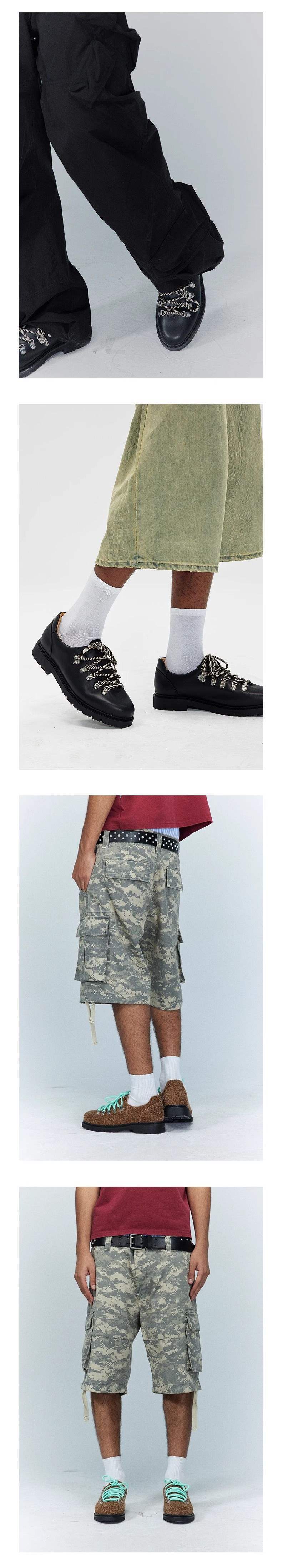 ShoeVault Casual Hiking Derby Men, Street Suede Trendy Men's Shoes, British Style 2025 New Round Toe Leather Shoes For Men_voghion.com