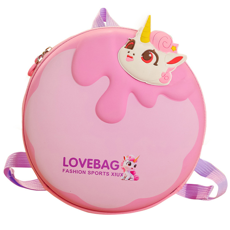 Cute conejo niña mochila de dibujos animados unicornio oso pequeño mochila infantil mochila transpirable para niños