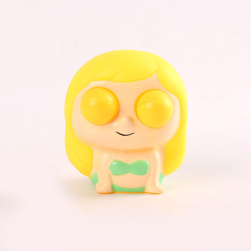 Transfronterizo caliente-venta llamativo gusano vegetal pellizco música descompresión juguete squeeze ojo-soplado creativo ventilación descompresión artefacto fábrica al por mayor