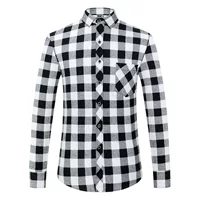 2020 AliExpress Весенняя Новая мужская шлифовальная клетчатая рубашка Повседневная фланелевая клетчатая рубашка поколение волос
