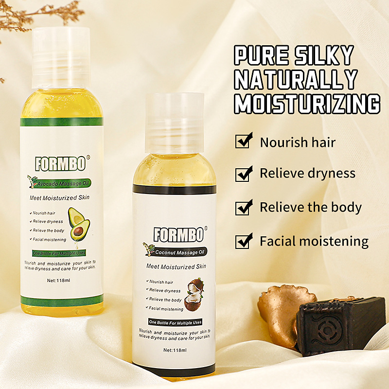 Óleo de massagem corporal FORMBO alivia a pele seca óleo de massagem para cuidados com a pele do corpo vc_voghion.com