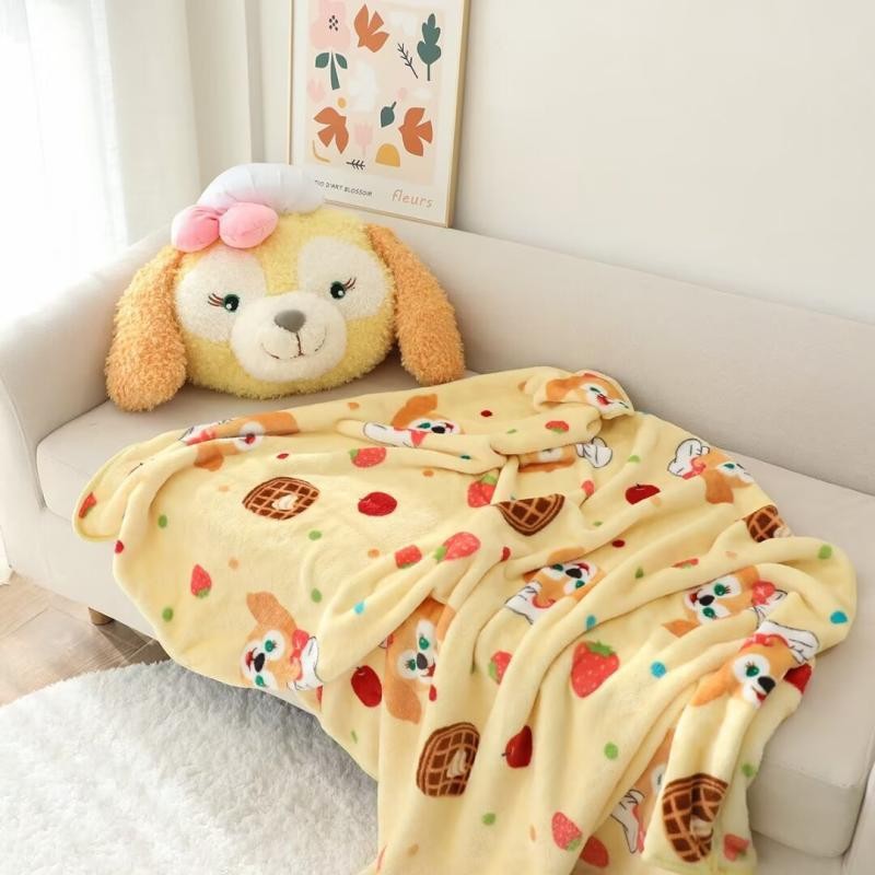 만화 베개 담요 인형 낮잠 담요 소파 두꺼운 담요 에어컨 담요 휴대용 여행 담요 자동차 담요