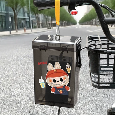 Other Electric Vehicle Accessories – Electric Vehicle Charger Waterproof Cover - black-yellow-webbing-hook-mcdonalds-bubu