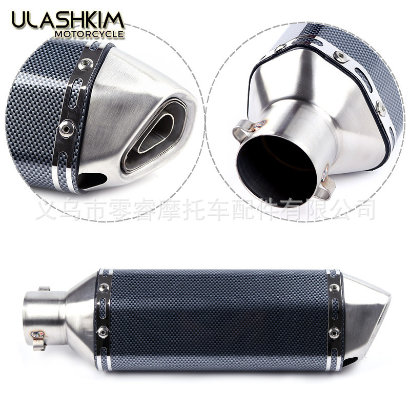 Motorcycle Exhaust Pipe Modification Crf450R Exhaust Pipe Tail Section Set Off-Road Exhaust Pipe 2015-2020