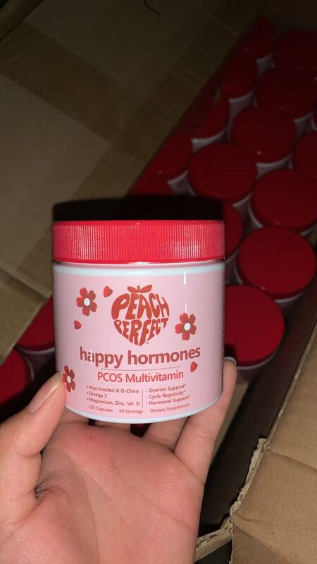 国境を越えた売れ筋女性のハッピーホルモンスポットマルチビタミンカプセルPCOS Mulプロバイオティクス|undefined