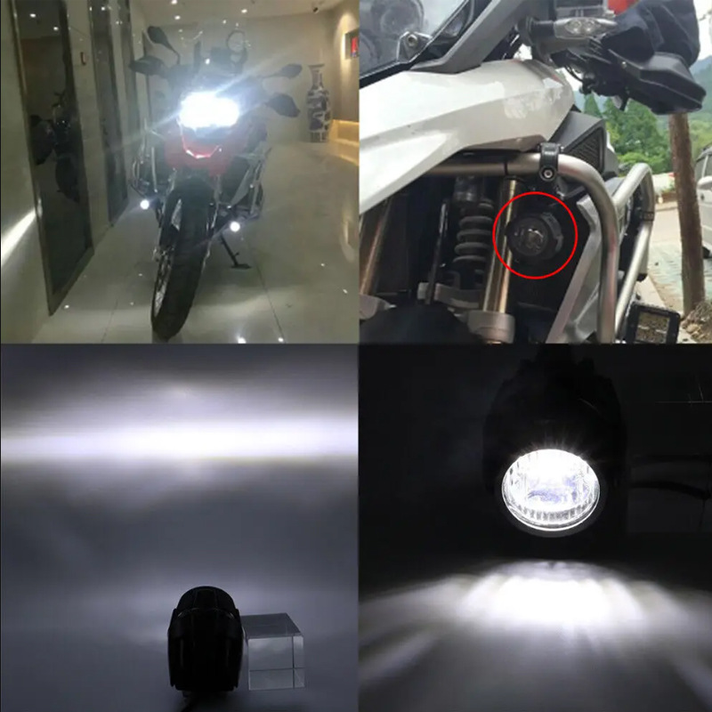 Lámpara de niebla de motocicleta general Baoma Waterbird Spotlight LED Fog Light Spotlight Electric Vehicle Light LED
