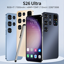 新款跨境S26 Ultra安卓智能5G手机16+1T原装现货7.3大屏源头厂家