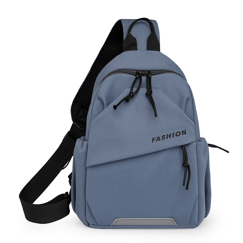 Bolso de pecho Bolso bandolera de un solo hombro para hombre 2025 nuevo bolso de hombro al aire libre ligero y versátil para mujer mochila deportiva de ocio