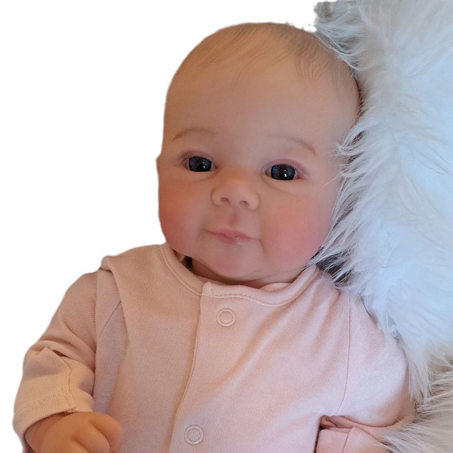 50cm tela cuerpo simulación bebé renacido muñeca transfronteriza e-commerce suministro entrega de una sola pieza