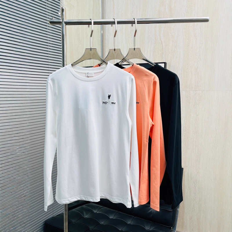 Nanyou High-Quality Yangshulin 25 Winter New Style Exquisite Beaded Embroider Accessible Luxury Long-Sleeved T-Shirt Sweatshirt Bottoming Shirt for Women