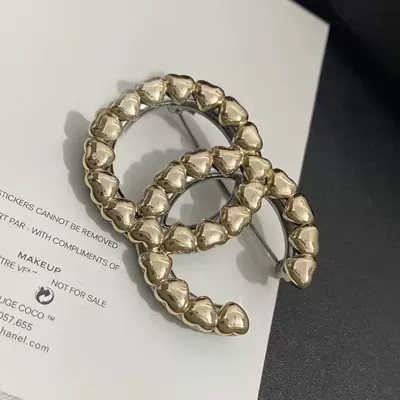 Yaxa sancaqları | Ocean Personality Trend, Sweet - golden-small-love-letter-brooch