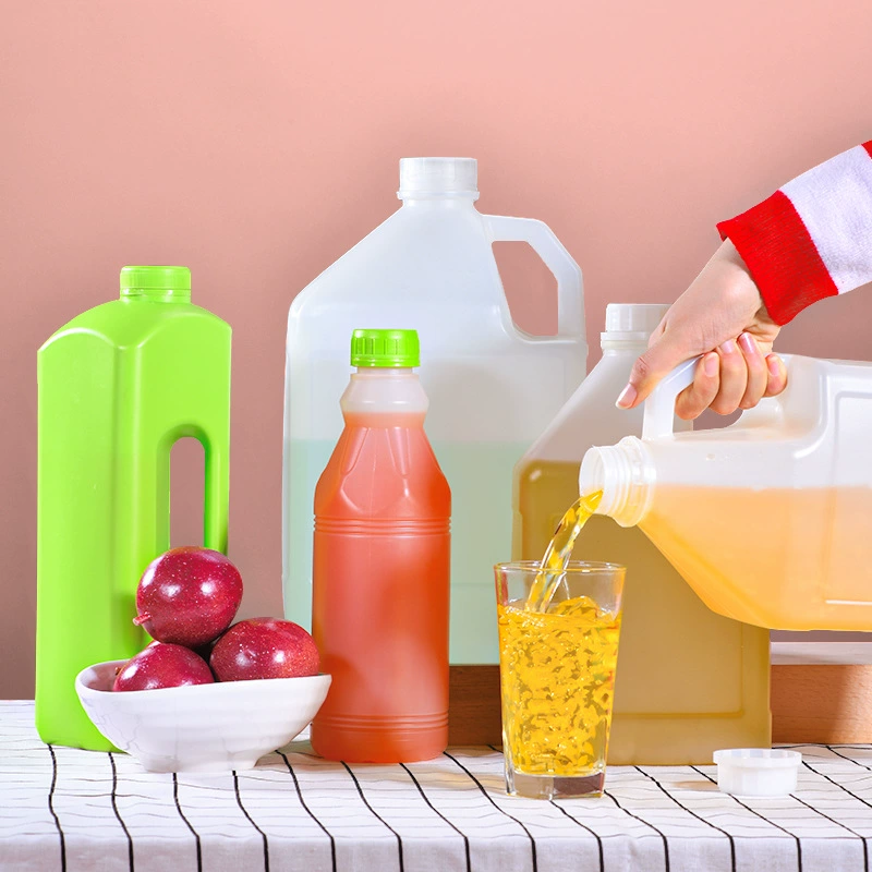 Пластиковая бутылка для сока, бутылка для джема, коммерческая бочка, пустая бутылка для молока 2 кг, 1 л, пульпа 500 мл, концентрированный литр, напиток, магазин молочного чая