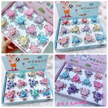 新卡通吉伊卡哇带开关啪啪圈宝莉马手环儿童发光旋转闪灯手镯手饰