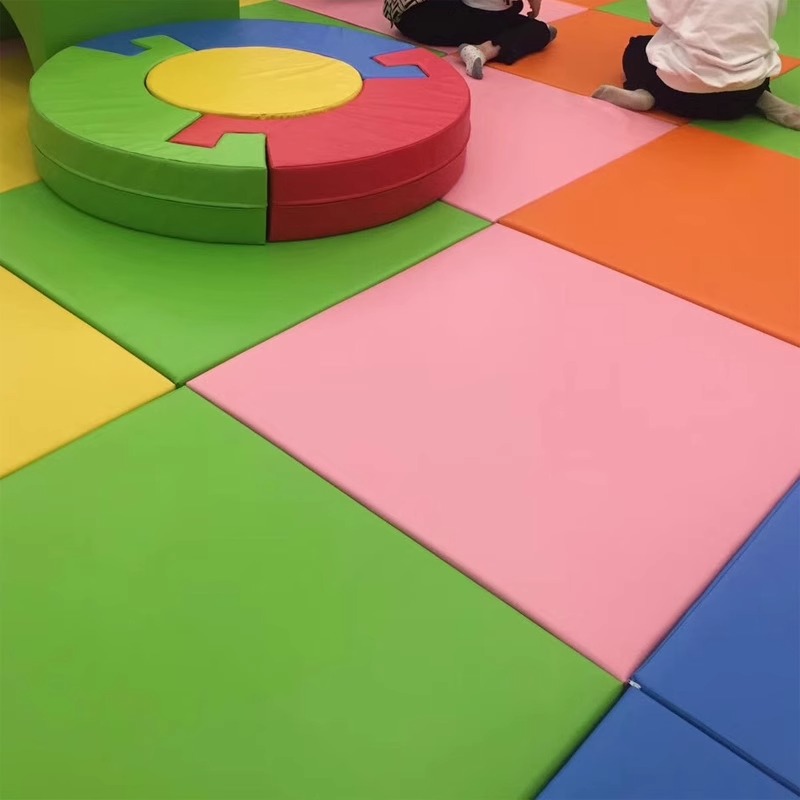 Jardín de infancia Centro de educación temprana Alfombra de escalada de software Sala de integración sensorial Alfombra de escalada para niños Aula de patio de recreo Alfombra de bolsa blanda
