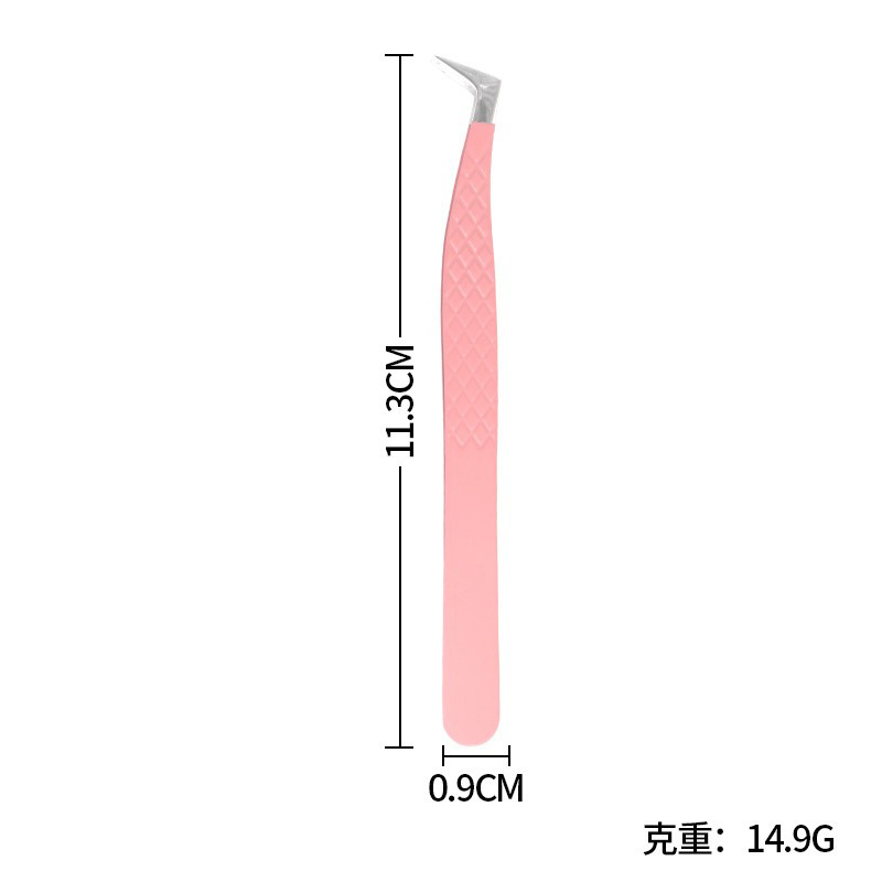 まつげピンセット、魚柄クリップ、ステンレスピンセット、高精度ゴールデンフェザークリップ、まつげ移植まつげクリップ、つけまつげピンセット|undefined