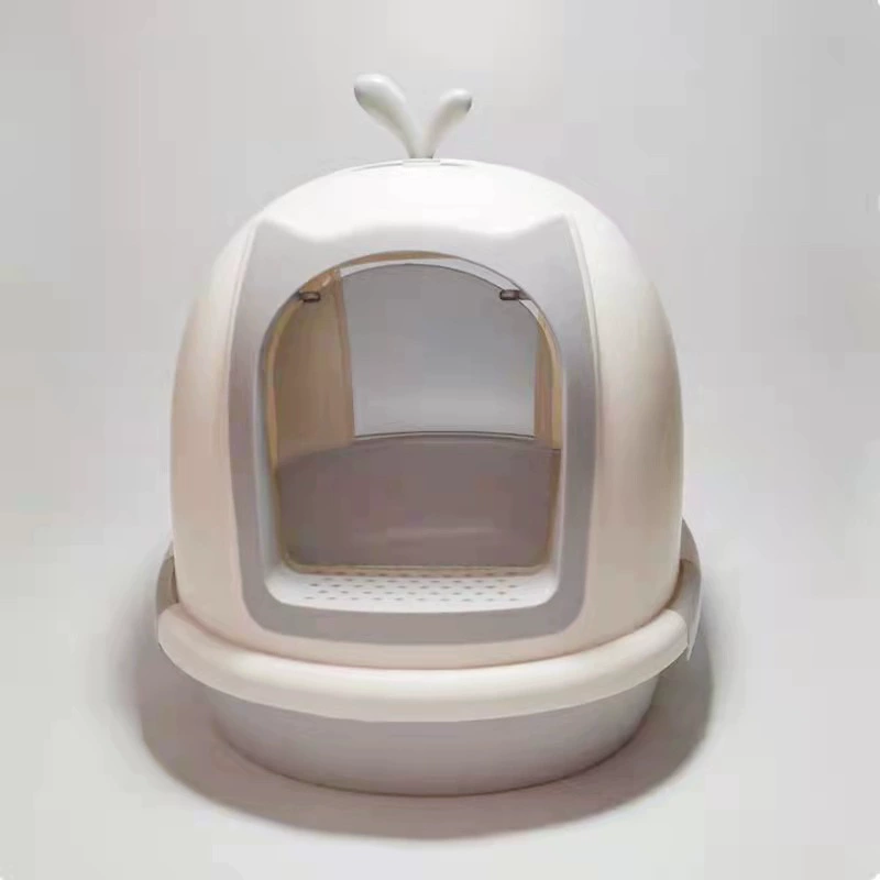 Полностью закрытый ящик для кошачьего туалета, большой устойчивый к запаху кошачий Туалет с защитой от брызг, задний подъемник, легко моющийся, анти-ремень, кошачий Туалет, принадлежности для кошачьих туалетов