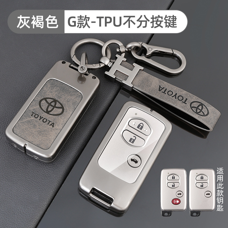 토요타 G 모델 TPU 회갈색 + H 가죽 스트랩 + 말굽 버클