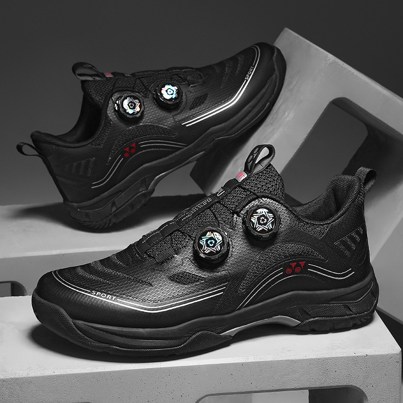 Nuevos zapatos de bádminton 2MAXPRO II de alta calidad con botón BOA, zapatos de ping-pong ligeros de alta gama