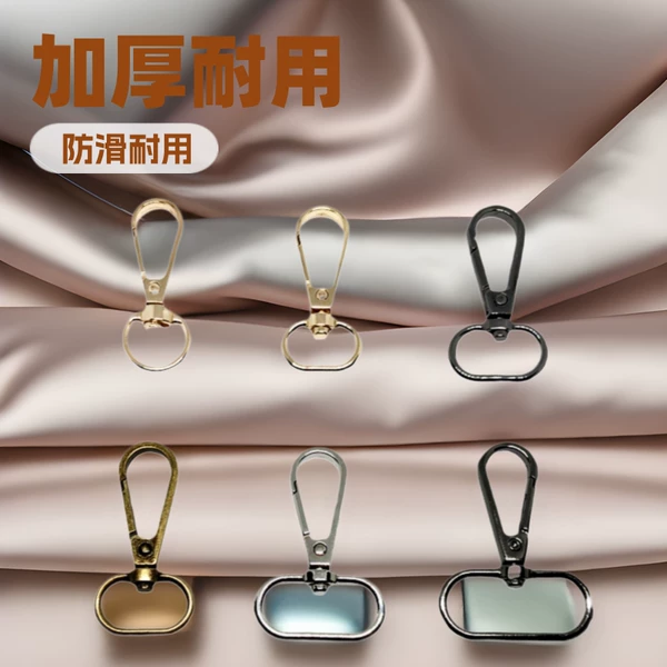 Factory Direct Sales of Hook Buckles, Die-Cast Zinc Alloy Dog Clips, Metal Lock Buckles, Hardware Accessories, Hook Clips in Various Specifications