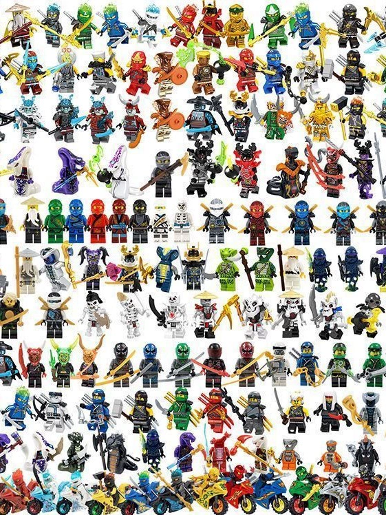 Constructor, minifigures, doll, DIY, full set