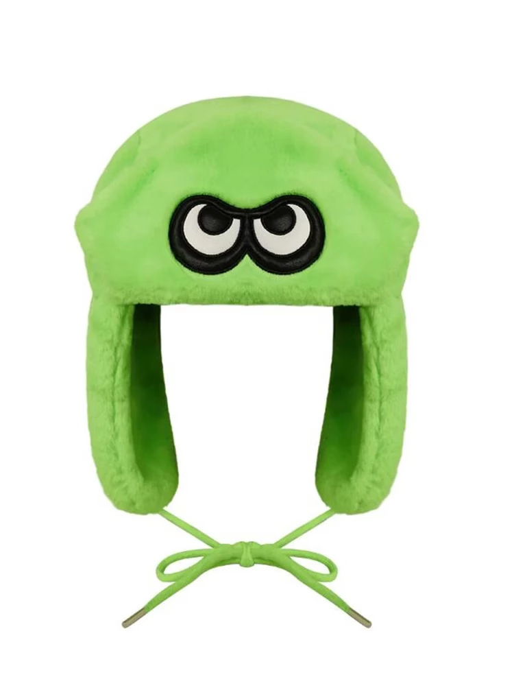 Fábrica de venta directa de otoño y invierno gorra de dibujos animados espesa para hombres y mujeres lindos gorra de protección de oídos caliente gorra de pelo frío gorra