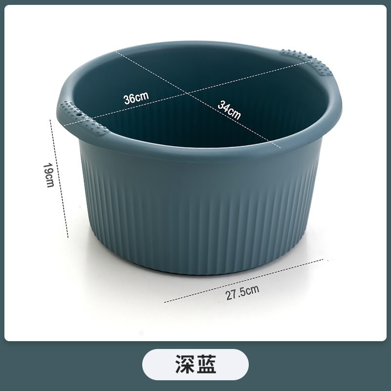 泡脚桶家用过小腿塑料洗脚盆宿舍养生按摩加厚深足浴桶过膝大深桶|undefined