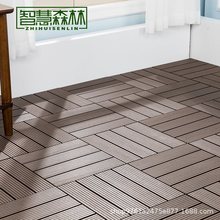 露台腐木塑木地板阳台塑木复合室外栈道腐木地板腐木