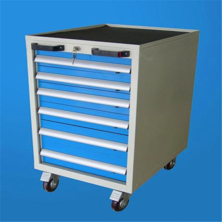 抽屉式工具车移动工具柜工具车天津厂家生产销售工具车六抽屉