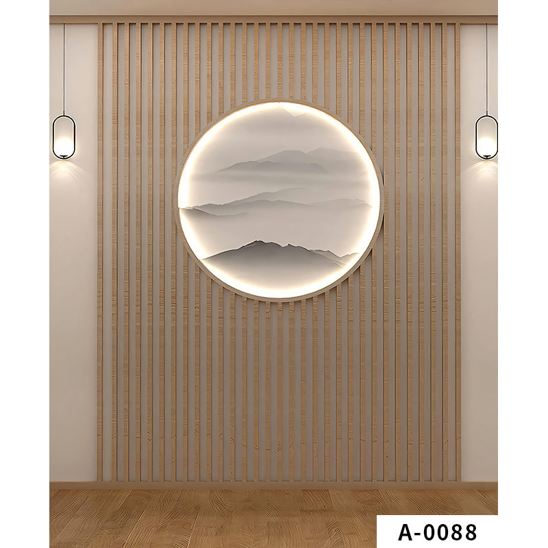 直播间背景布背景墙国风新中式3D立体壁纸幕布场景布置茶室屏风庄|undefined