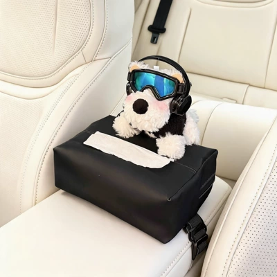 Car tissue box/set Car Tissue Box, Car Headrest - ski-west-highland-arrest-box-tissue-box