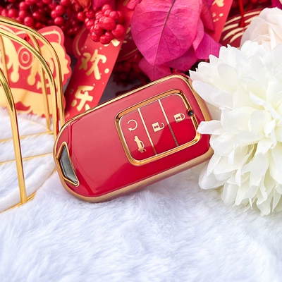 Ling School Shell Buckle Bag, Car key bag