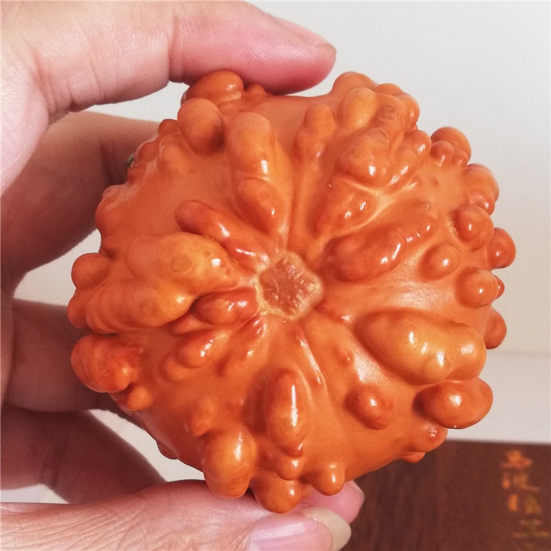 小葫芦刻画兰州特产疙瘩文玩手把异形微雕收藏烙画工艺品摆件其他